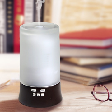 2018 neue LED Musik MP3 Glas Keramik 3D Aromatherapie Öl Diffusor Luftbefeuchter Aroma Diffusor